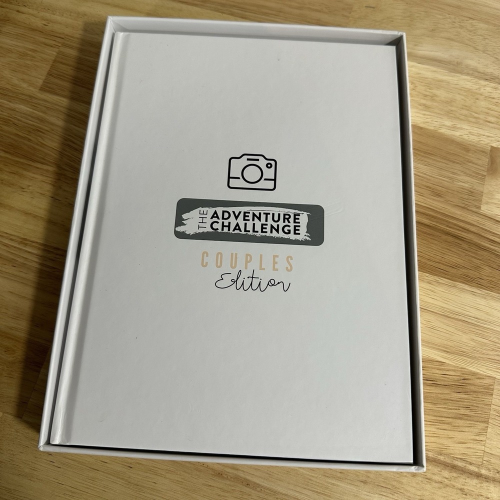 The Adventure Challenge Couples Edition Hardcover Book NWOT